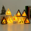 Christmas Decorations Retro Electric Candle Lamp Luminous Ornaments